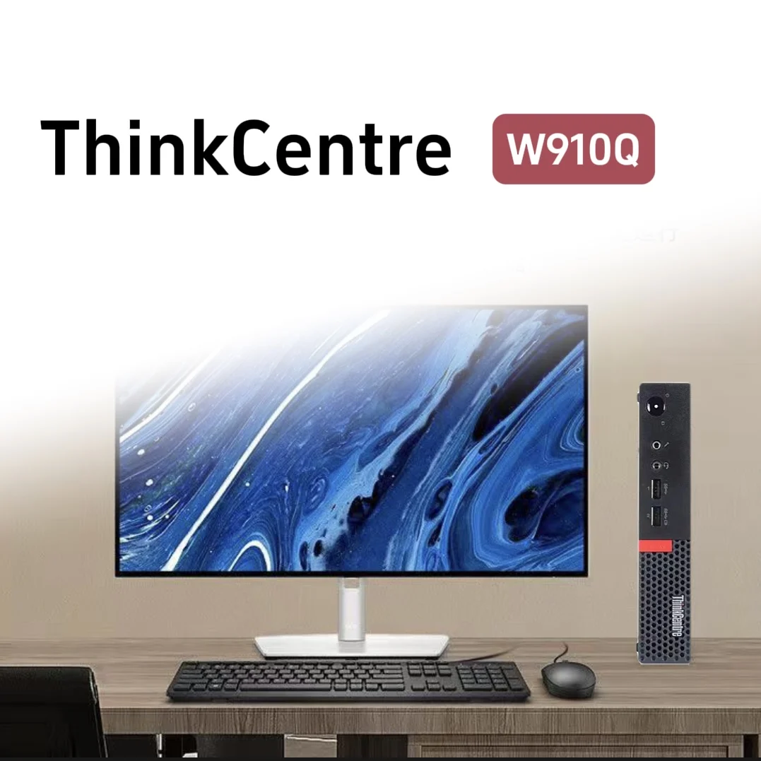 The almost new Lenovo M710Q mini console has built-in WI-FI office home entertainment gaming support Core i3/i5/i7