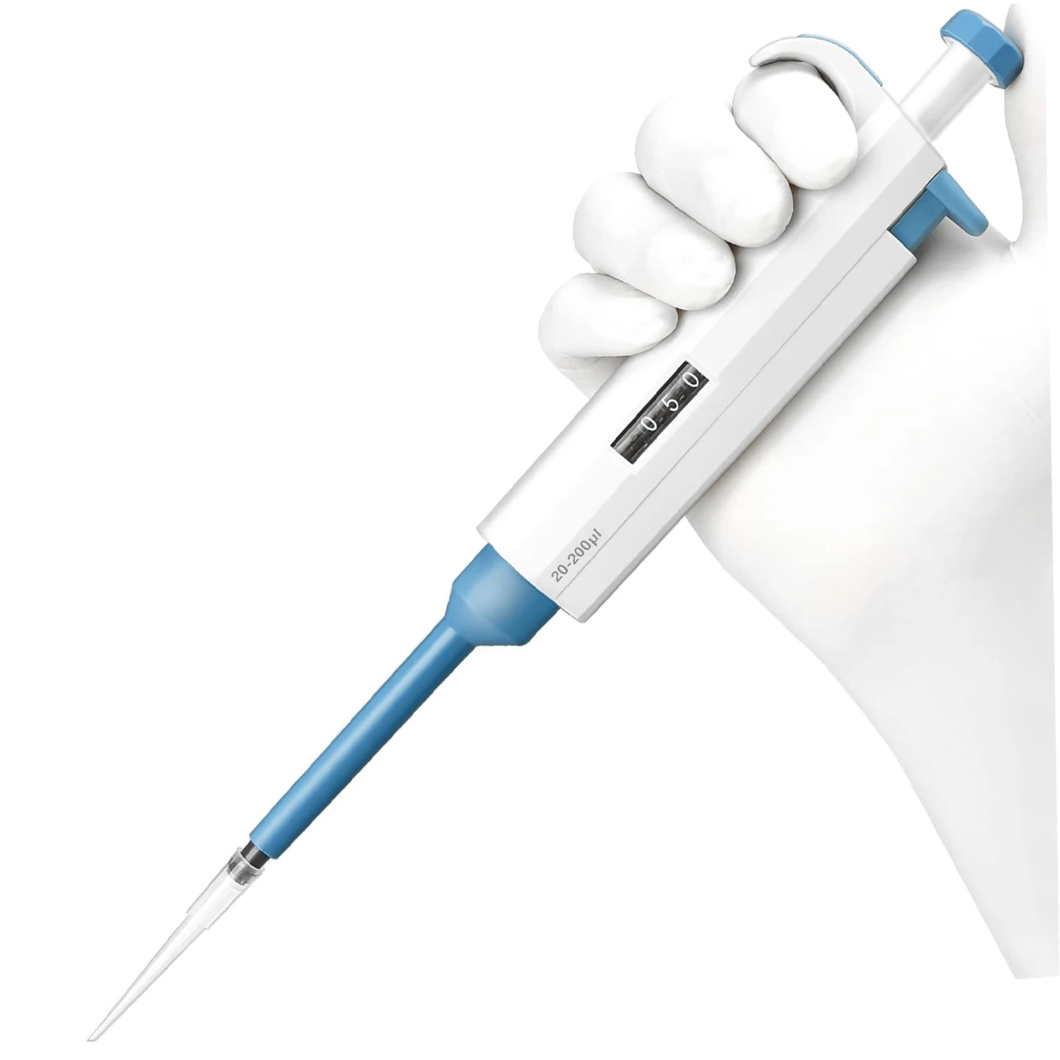 WEIAI Adjustable Pipettor laboratory Pipette Micro pipette High-Accurate MicroPipette Variable Volume Pipette 100ul-1000ul