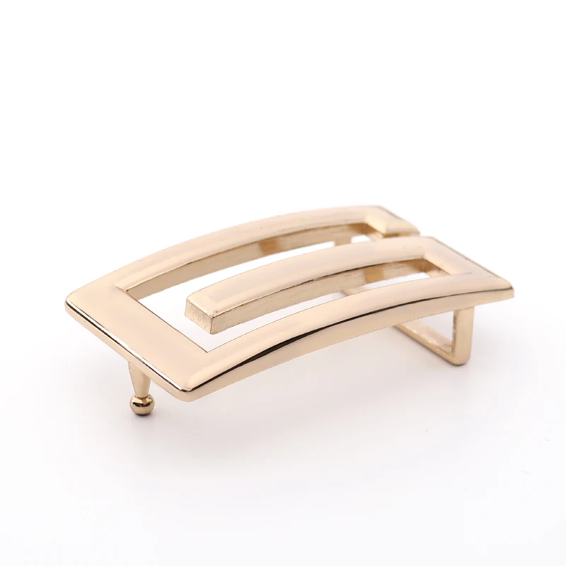 
New Fashion Wholesale Leather Gold Buckle Automatic Buckle Mens Belt 