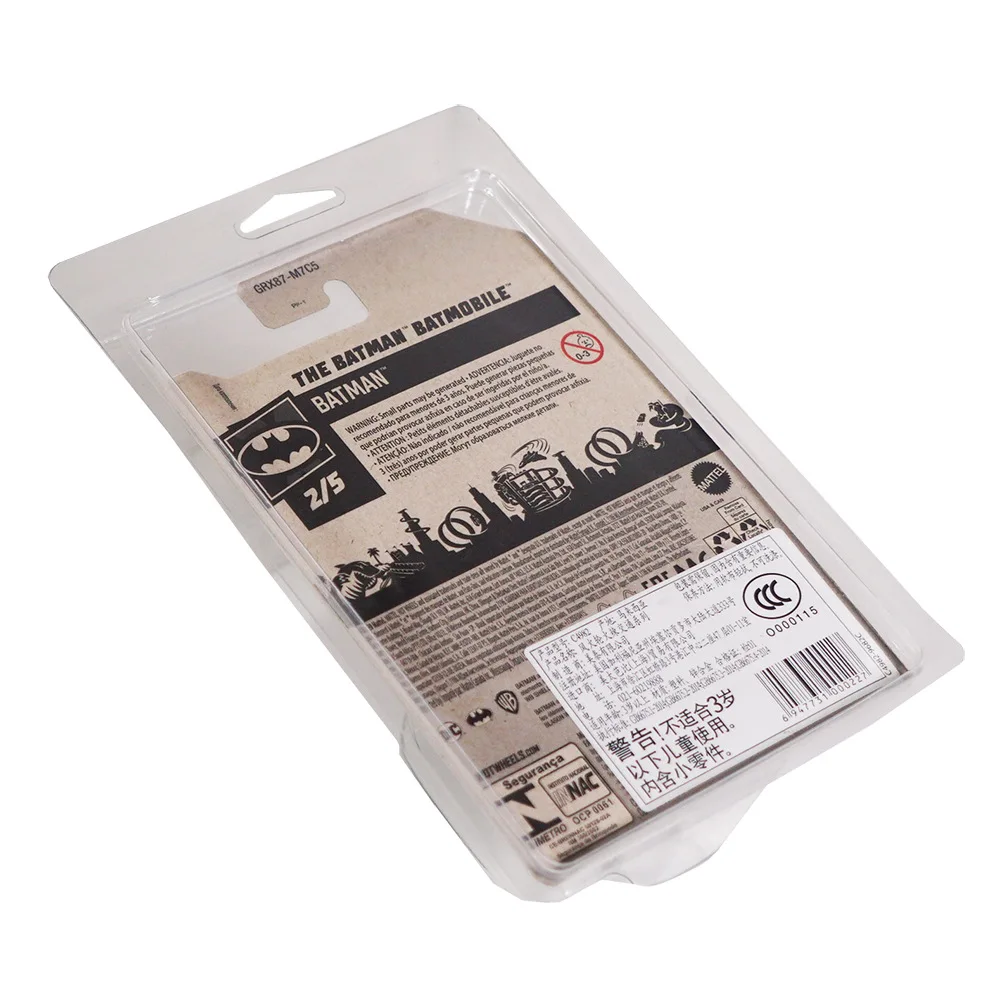 Hot Wheels Protector Blister Covers Transport Foldable Blister Case Pack Display Box Small Car Toy Protective Box