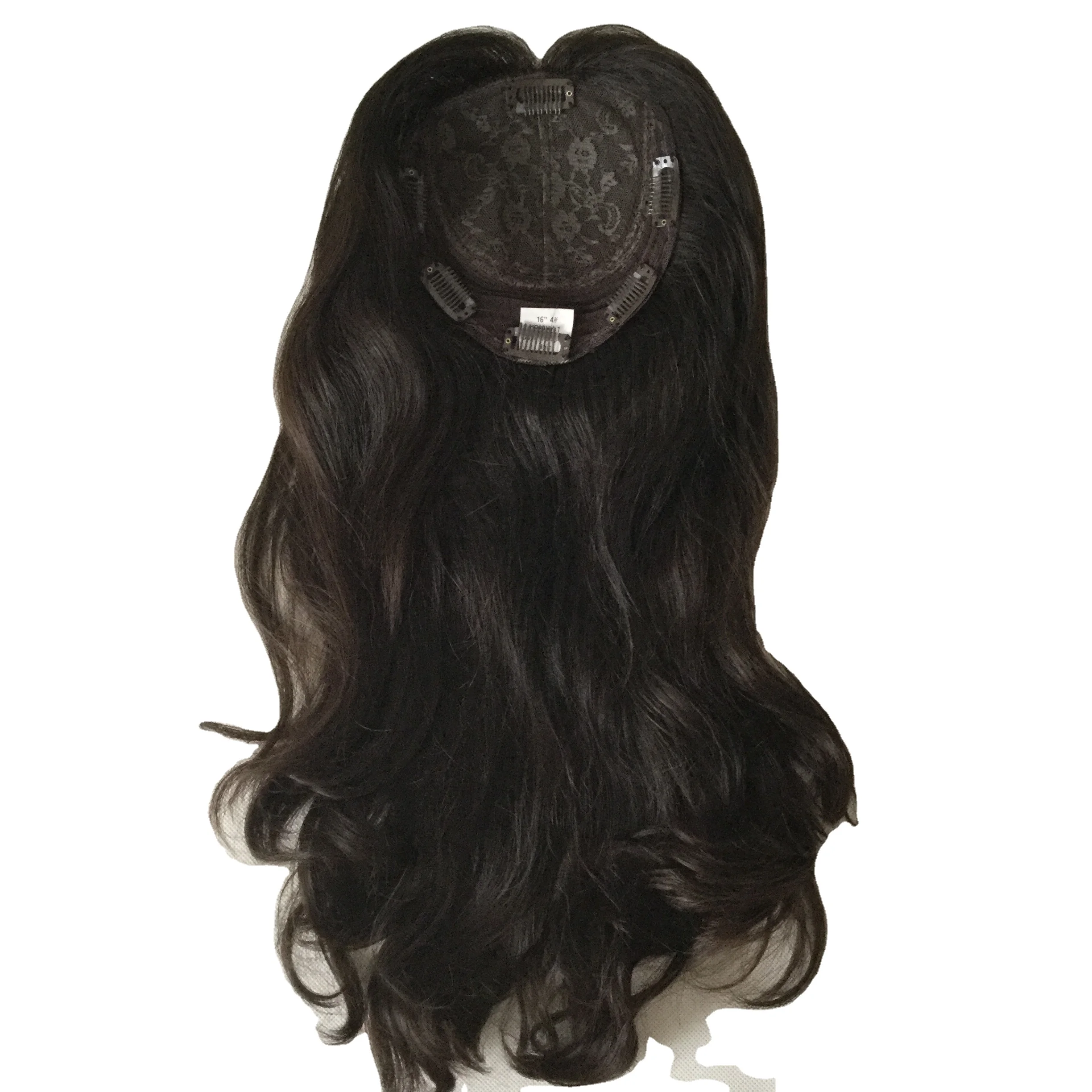 European Virgin Unprocessed 20-inch Long Body Wave Wigs Transparent Lace Cap Small Size Kosher Jewish Toppers Women Big Stock