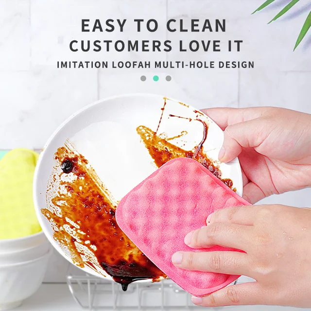 100% Natural Organic Luffa Sponge Brush Eco -friendly Household loofah Kitchen Sponge