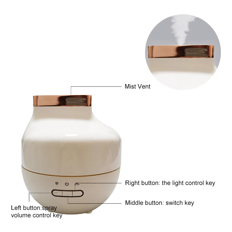 
Hot Selling Ultrasonic 500ml Oil aroma diffuser,electric Aromatherapy Purifier Essential Oil Wood Aromatic 7 Led Color 