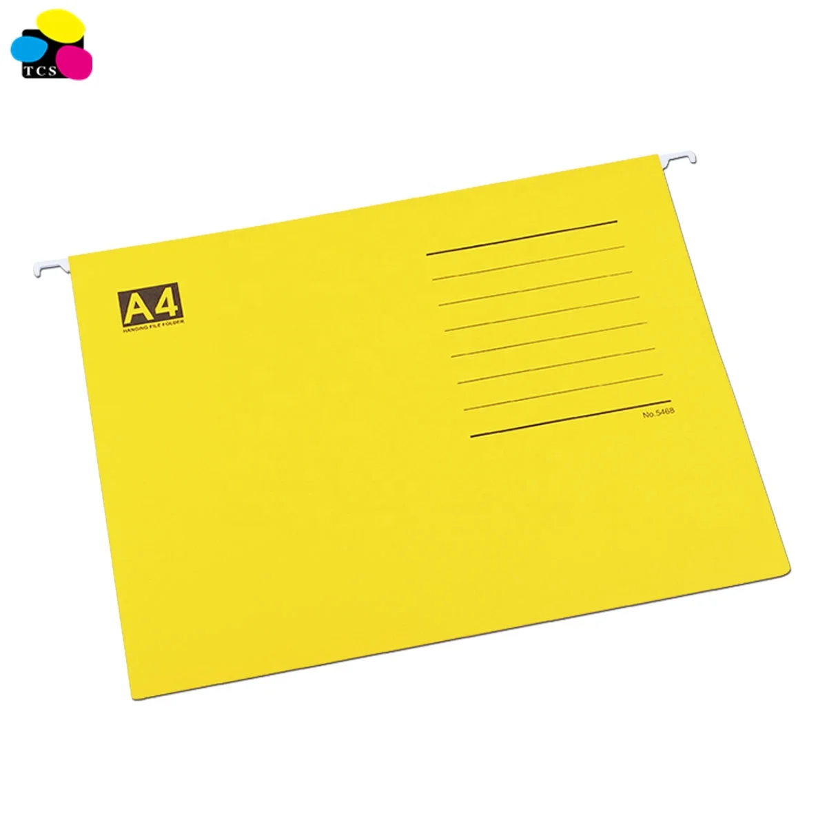 
china stationery 25pcs/box 7 assorted color 5 tabs A4 size suspension hanging file folders 