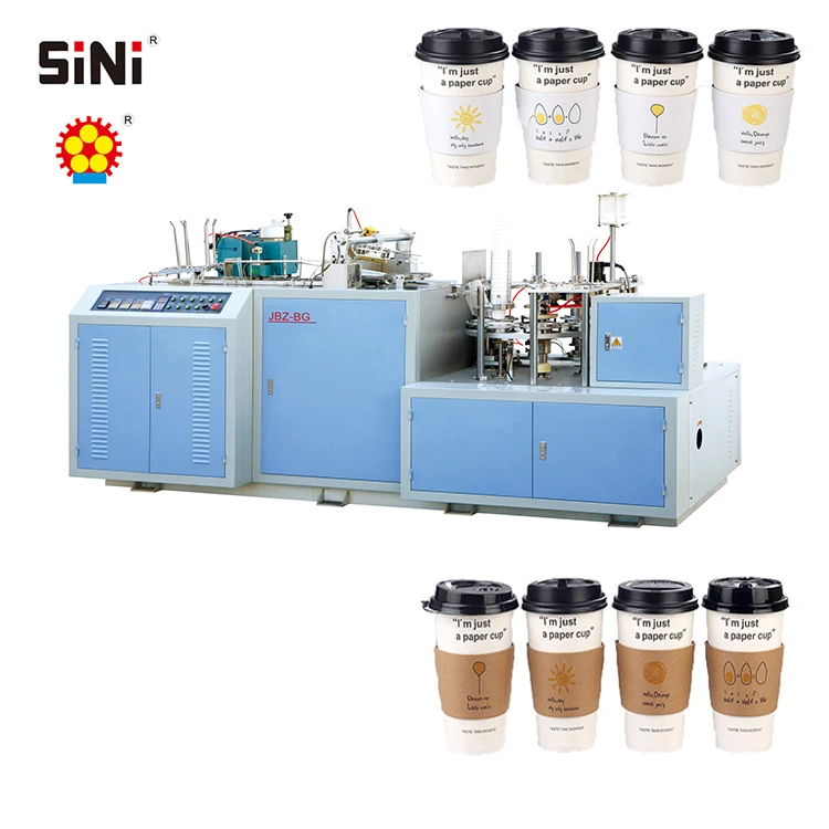 SINI JNW-BG China Professional Disposable Paper Cup Bowl Sleeve Making Machine