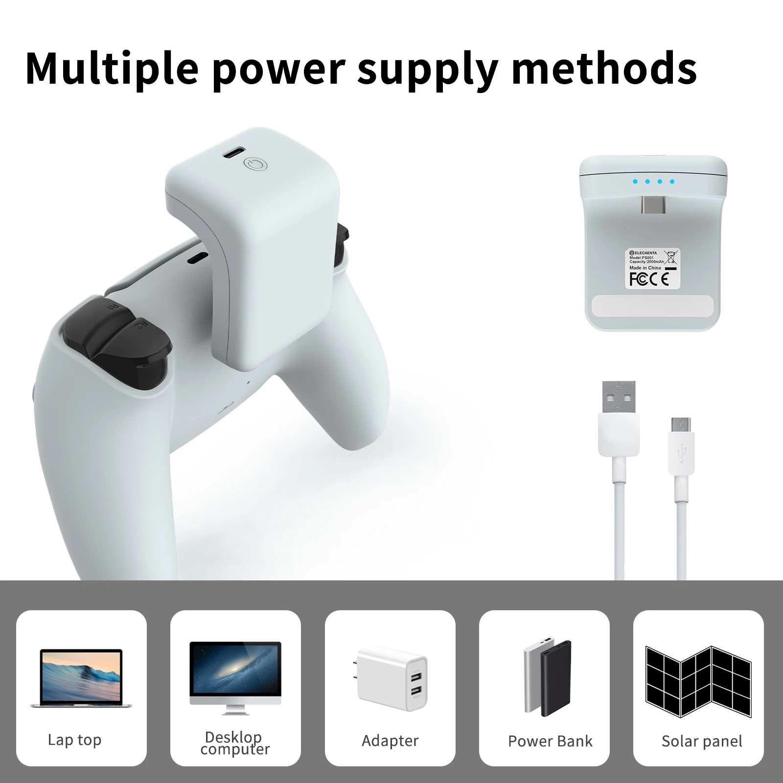 Best PS5 Controller charger pro, ps5 charging station charger, power supply for ps5