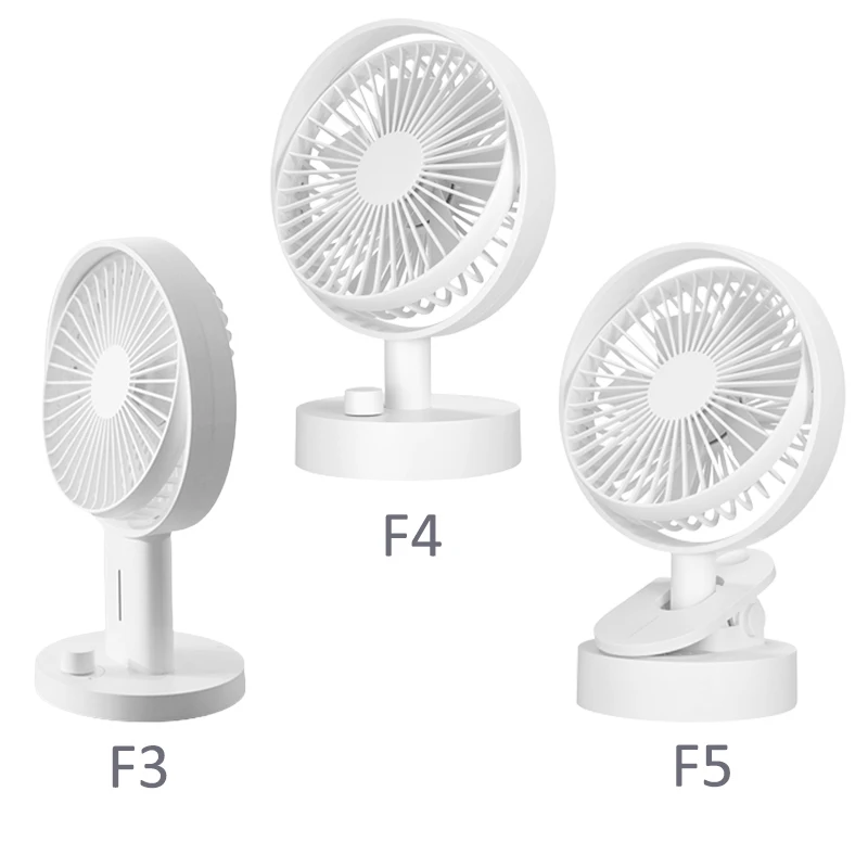 Personal Mini Desk Top Fan Portable Fans Rechargeable Mini Fan USB