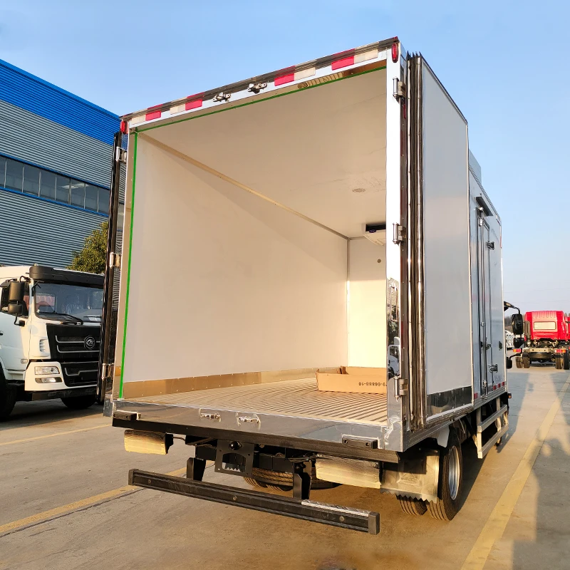 wholesale cold plate freezer truck  price howo isuzu 6x4 4x2 container freezer refrigerator trucks