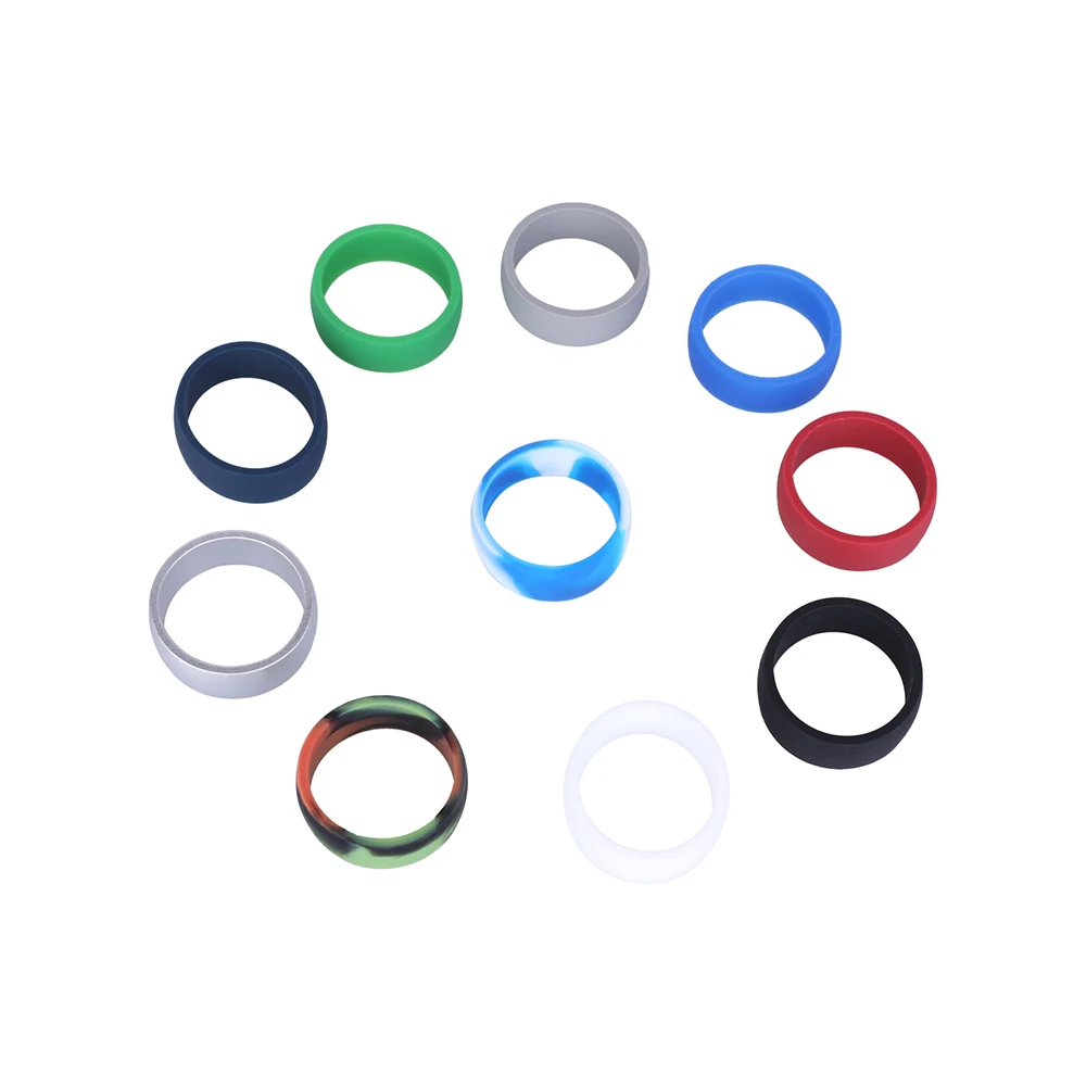 
High Temperature Resistant Clear Silicone Wedding Band Rings for Sportsman and Worker O-Ring 