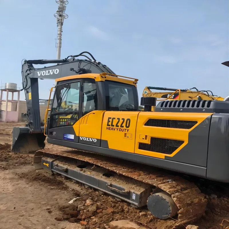 Volvo EC220 Used excavator in good condition 22 tons EC220 ec220lc ec220dl crawler backhoe digger sold cheap