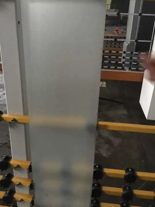 YD-SB series Semi-Automatic Glass Sandblaster Frosting Glass Making Machine