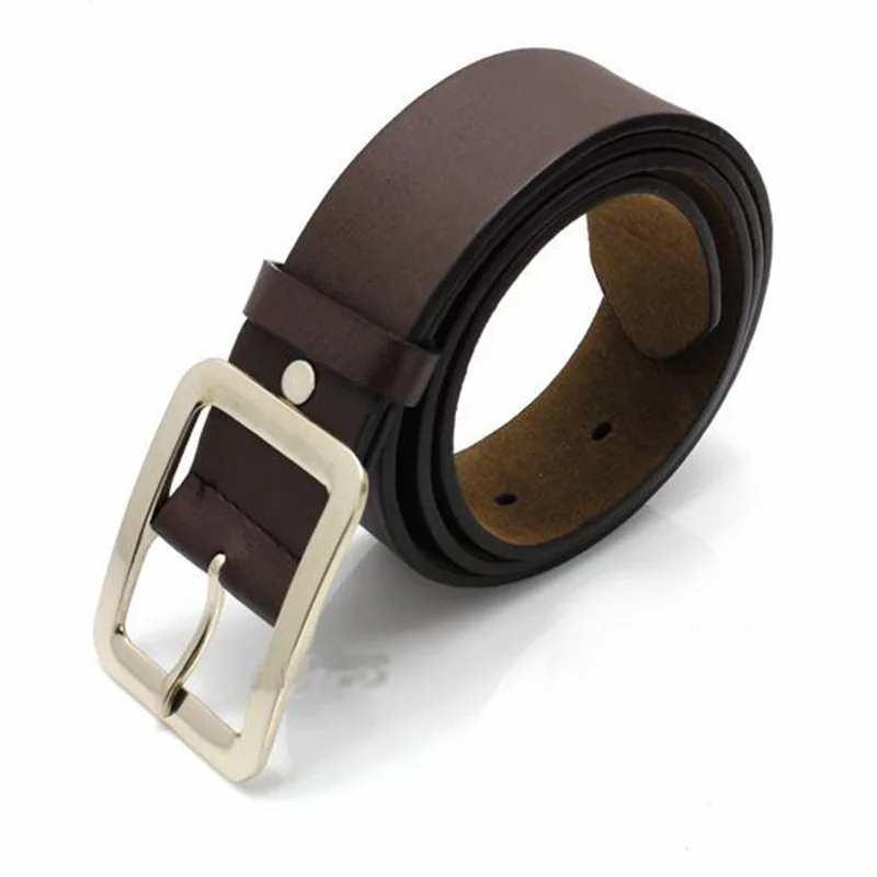 Zhejiang luxury high quality mens casual pin buckle pu leather belt