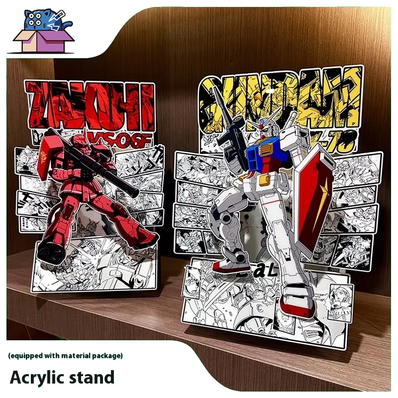 2025 new independent design three-dimensional paper crafts Mobile Suit Gundam anime genjo fashion high-grade decorative painting