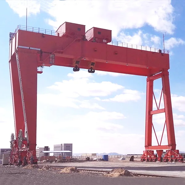 150 tons double girder hydraulic gantry crane 100 ton 500 ton with electric hoist