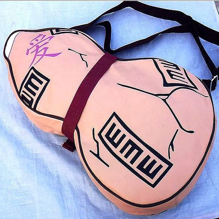 2023 New Anime NARUTOS Gaara figure gourd shape backpack shoulder bag student schoolbag Cosplay props model toys christmas gifts