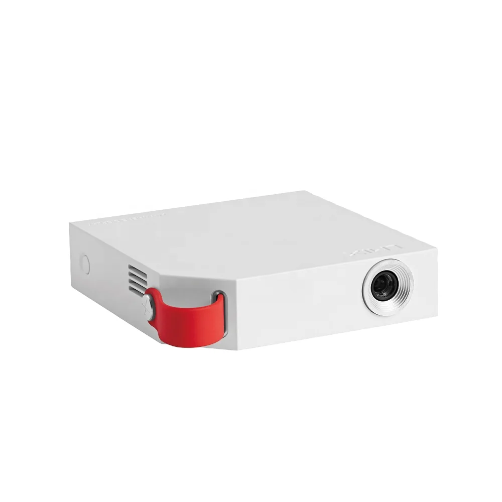 DLP Smart Pocket Size Projector 3000 Lumens Portable Short Throw Home Cinema Beamer Mini Projector With Battery Speaker Built In