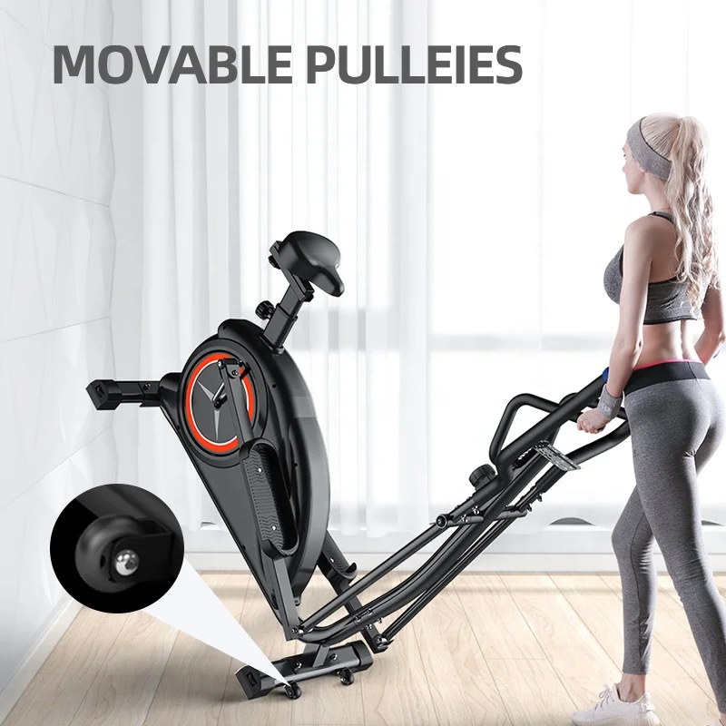 SD-E05 Wholesale price Quiet Driving System indoor Magnetic Elliptical trainer With 5kg Flywheel