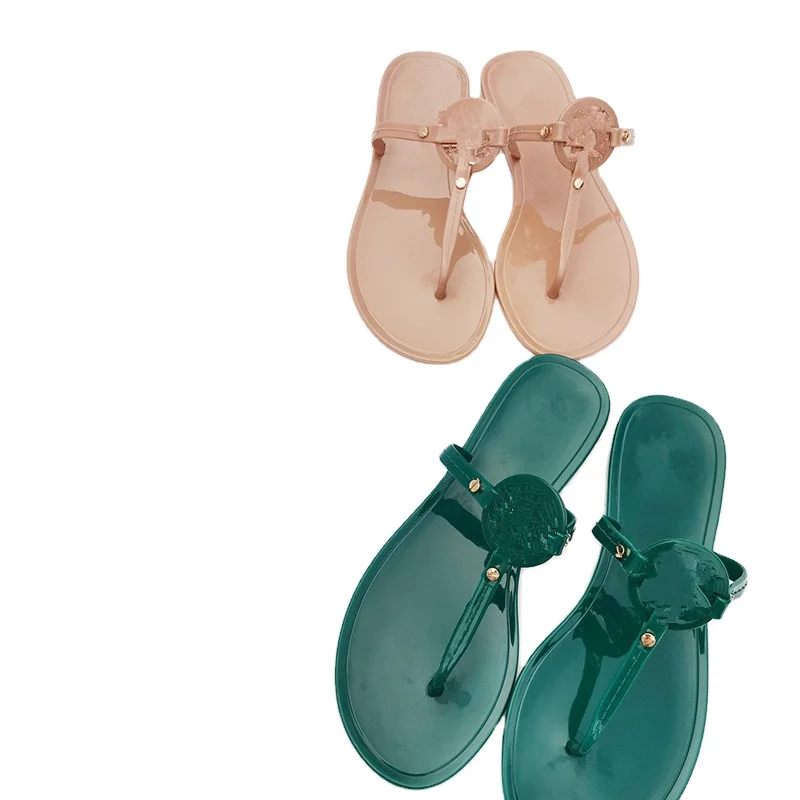 
2021 Wholesale Hot Sale Summer Beach Garden Fashion Sandals For Women Designer Sandals Anti-Slip TB Sandals 