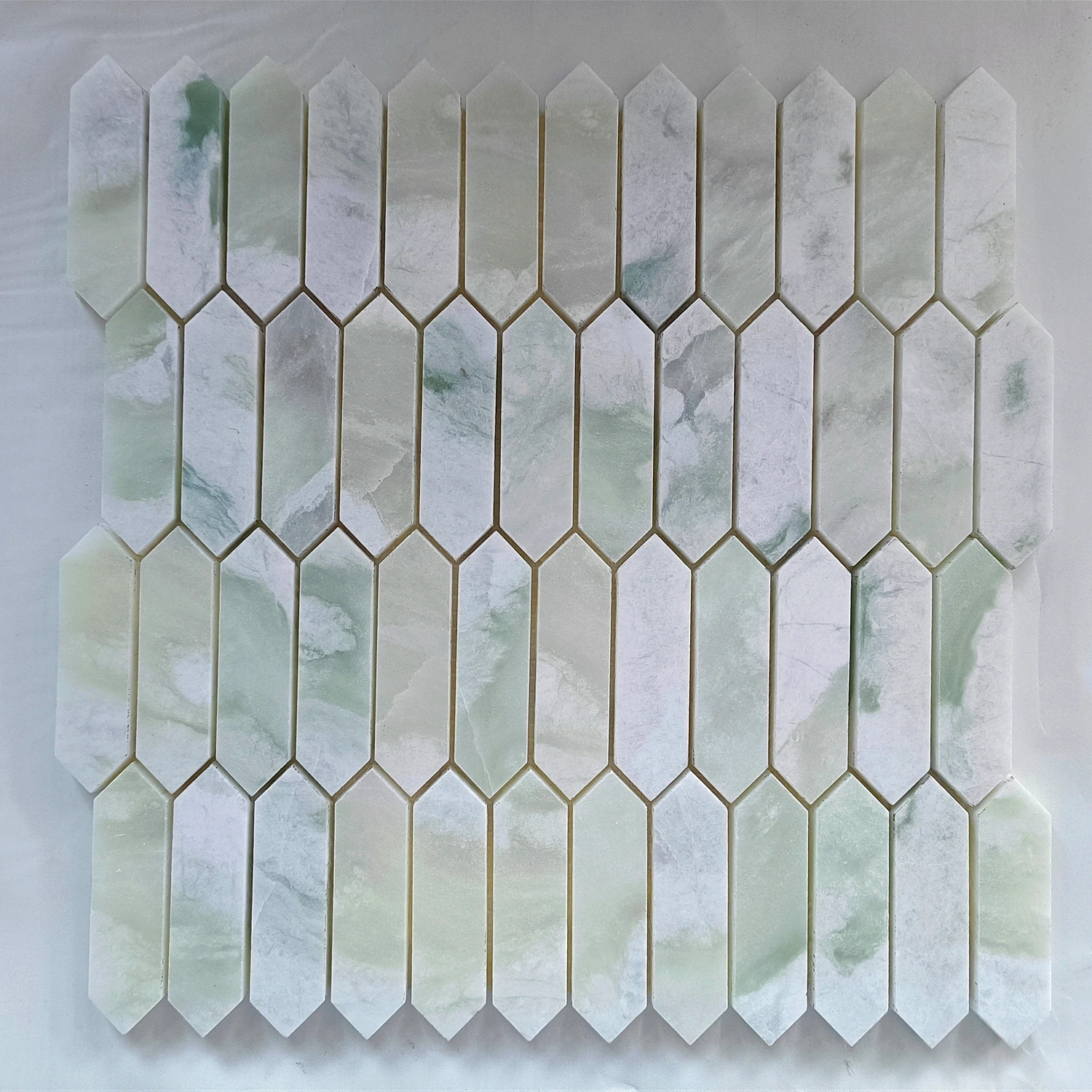 KB Wholesale Outdoor Tile Flower Shape Ceramic Murals Art Backsplash Kitchen Tiles Mosaic