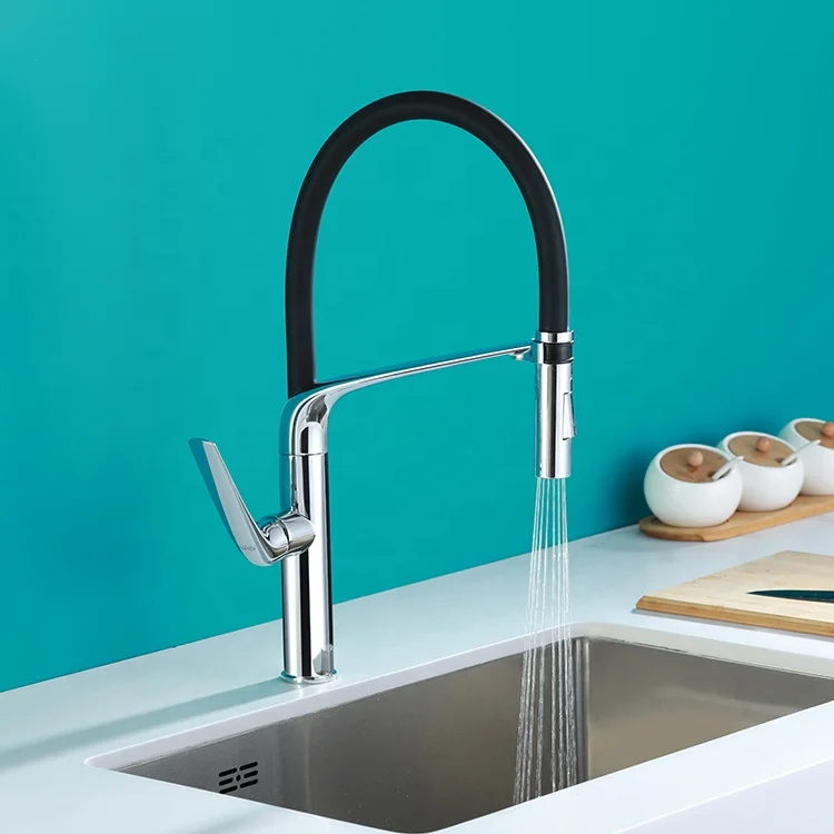new design 3 ways flexible brass pull down kitchen sink faucet kitchen mixer