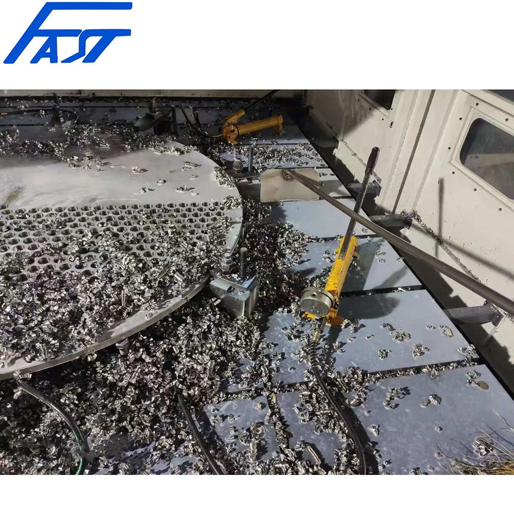 Jinan FAST Heavy Steel High-Speed CNC Drilling Machine For Tube Sheet Plate Rotation PZG3030