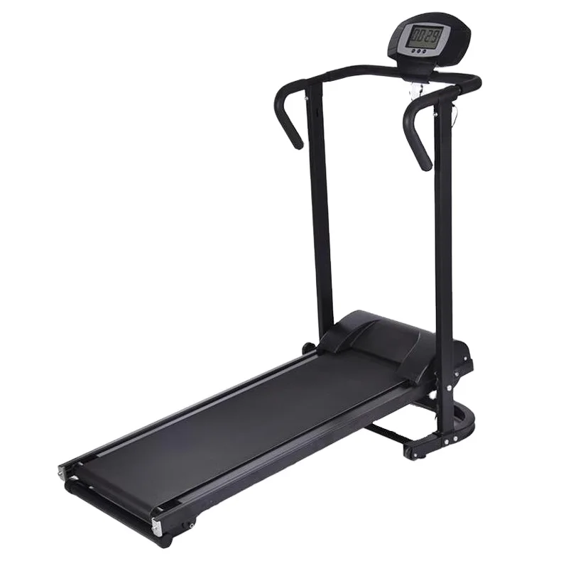 Hot Sale Motorized Smart Treadmill Home Use Small Folding Walking Running Machine LCD Apartment Exercise Cardio Calorie 100kg