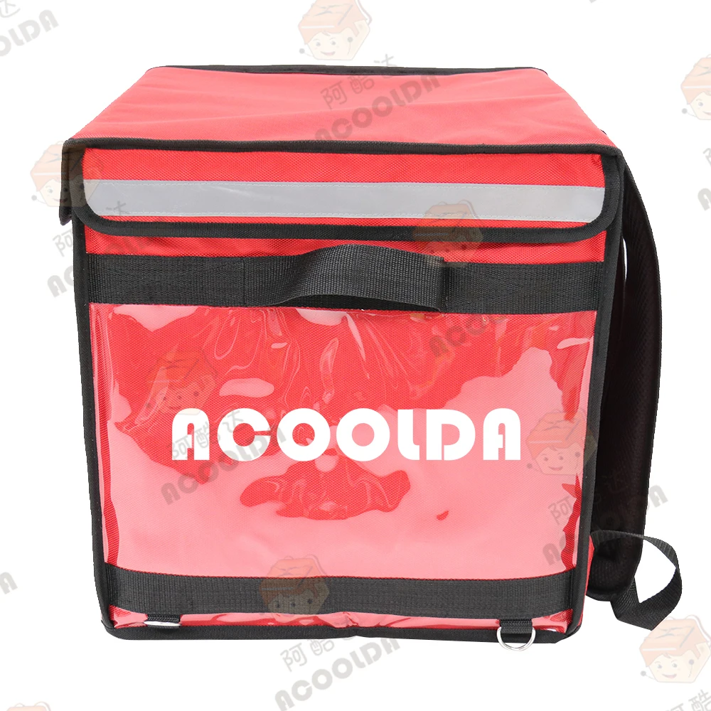 High Quality Customized  bag Insulated Food Delivery Bag cooler box for motorcycle backpack fast food delivery bag