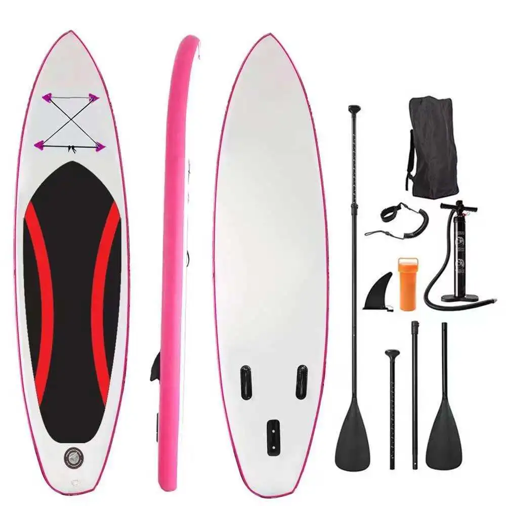 
Hadley 2021 custom LOGO inflatable stand up paddle board pulp board with pump for surfing 