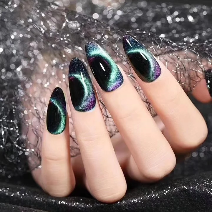 My Gel high quality 12 colors 15ml 9D wholesale galaxy UV cats eye gel polish Support free samples OEM/ODM