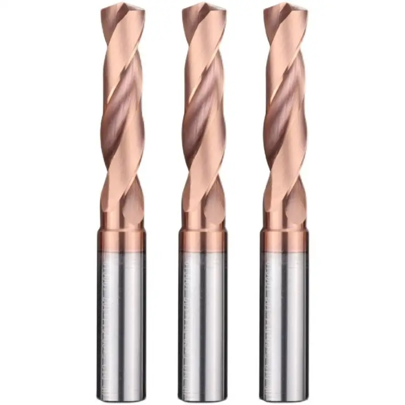 Bits Metal Manufacturer 8mm Tungsten Carbide Cobalt Steel Alloys Twist Drill Bit Set solid tungsten carbide twist drill bits