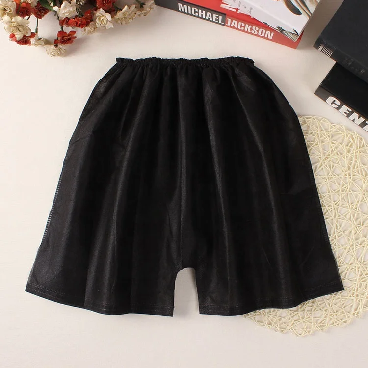 Non Woven Men Boxer Shorts in Bulk Exam Urology Colonoscopy Massage Sauna Disposable Wholesale Soft Travel Hotel Spa Blue Black