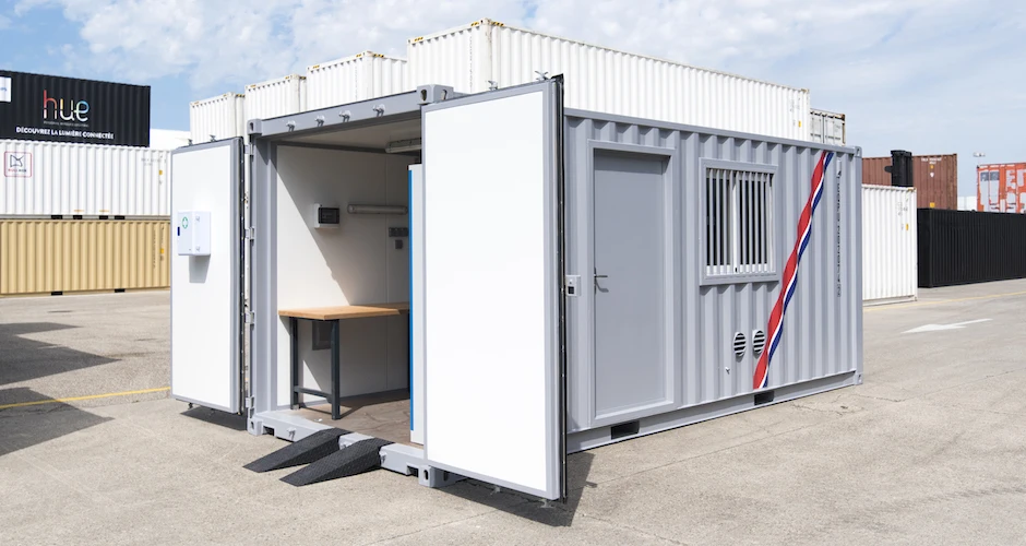 Unique design hot sale storage luxury container house prefabricated prefab house