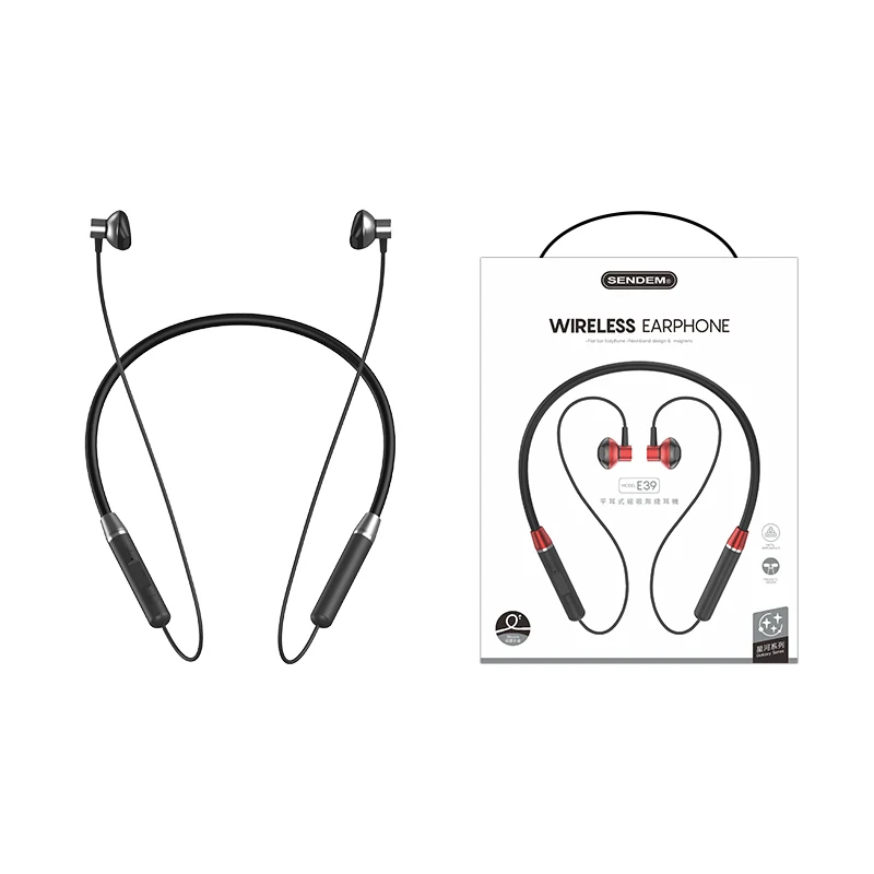  Headset Wireless Sports 10 Hours Stereo Portable 2021 New Running Fitness Outdoor Bt5.0 In-Ear Hanging Neck