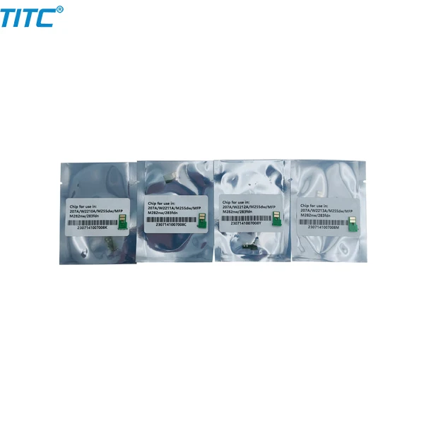 For 207A/W2212A/ M255dw/MFP M282nw/283fdn Toner chip