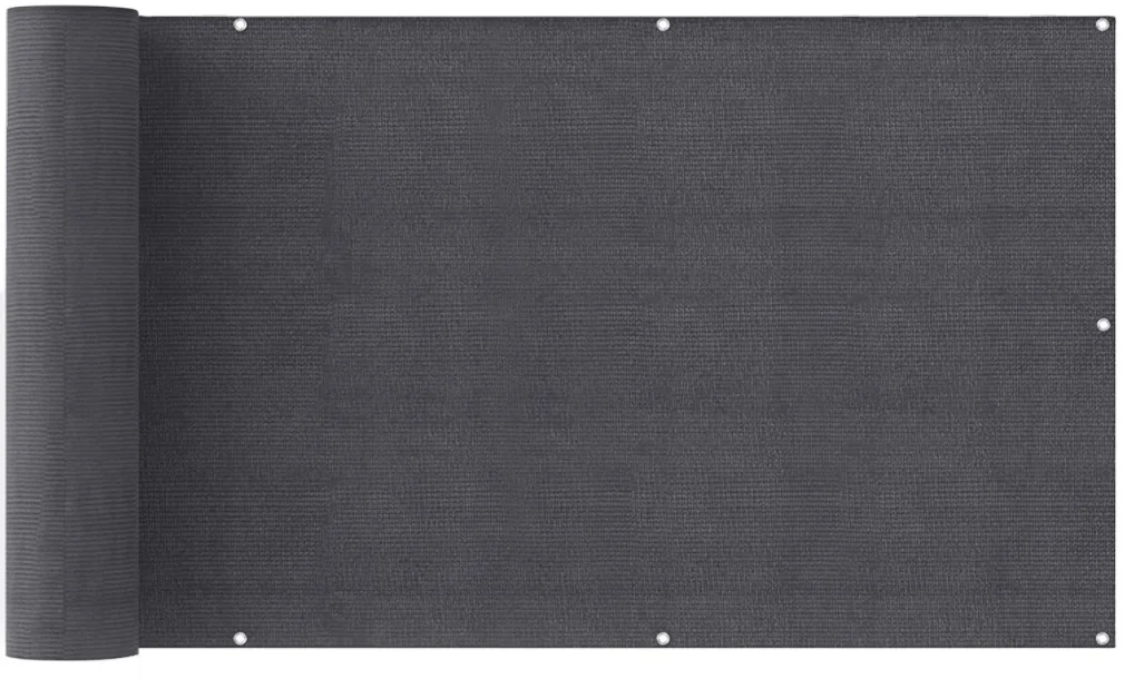 Polyester Waterproof Balcony Privacy Screen Net Garden Decoration Fence Mesh Rainproof Sun Shade Net