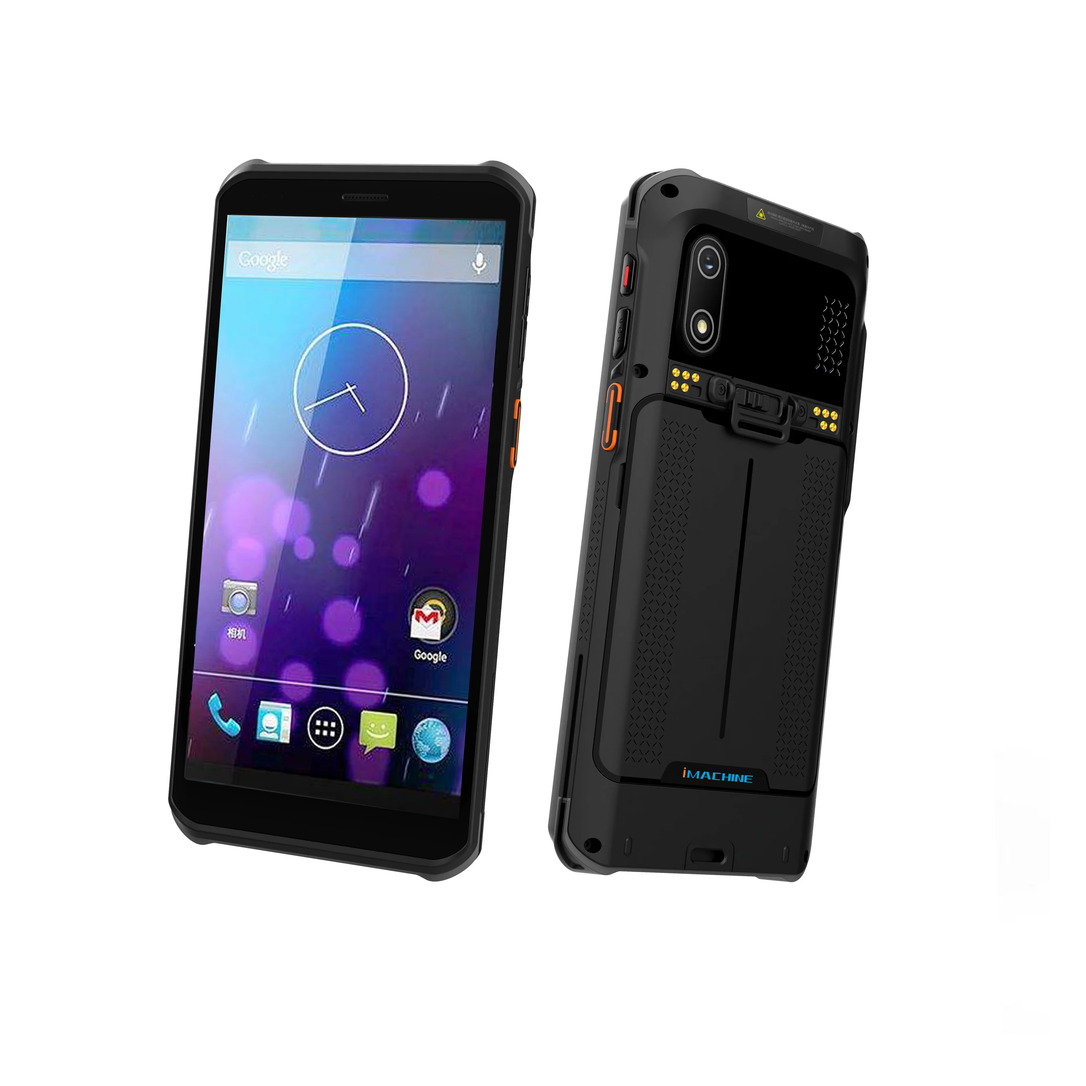 Прочный ручной логистический КПК с Android 11 OS 4G Wifi NFC RFID Reader 1D 2D штрих-код лазерный сканер