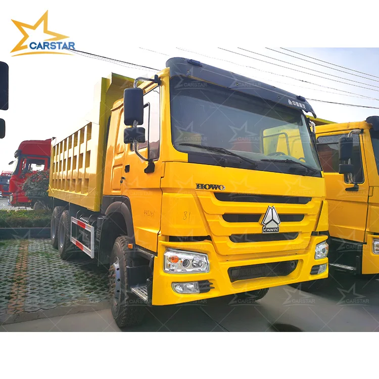 Howo 10 tyres 6 tyres tipper truck for sale
