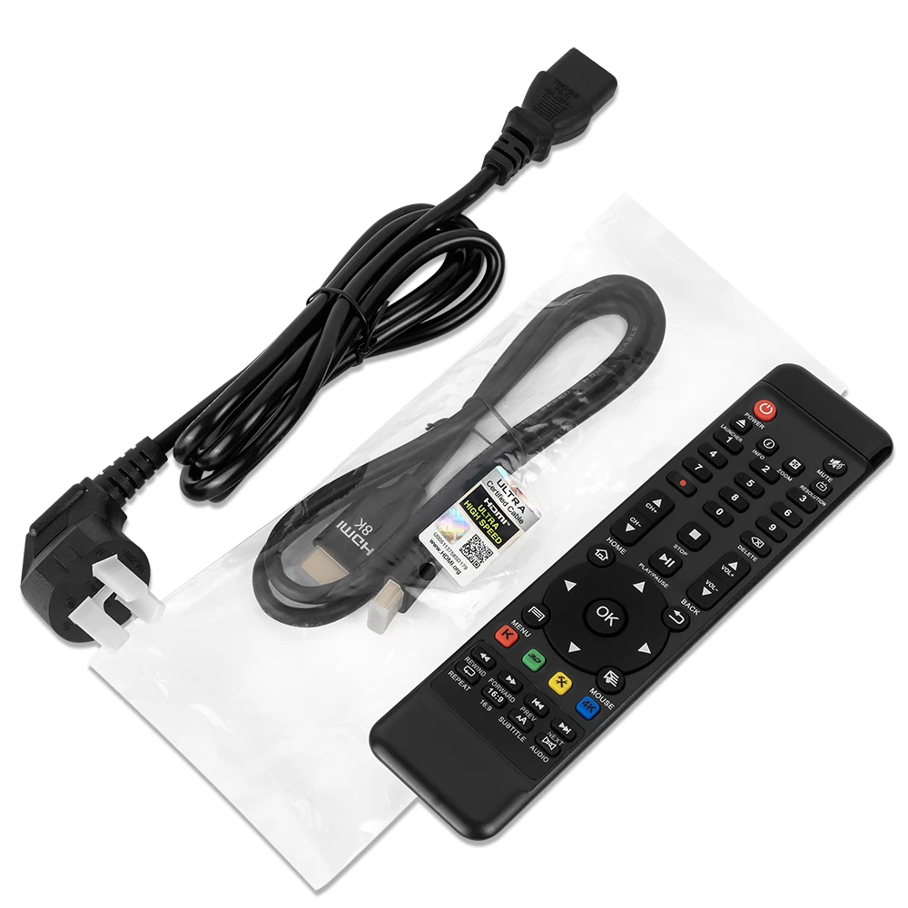 8K UHD Home Theater Android Smart TV Box Android 11 and  8GB RAM 64GB Storage HDD Media Player Box