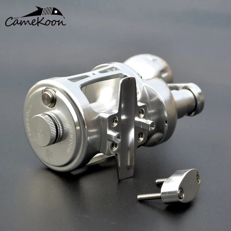 
Saltwater fishing multicolor full metal trolling reel 