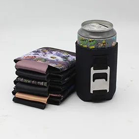 
Wholesale Custom Stubby Cooler Bag Holder Collapsible Neoprene Stubby Holder Can Cooler 