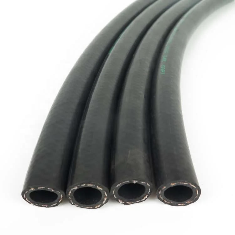 Heat Oil Aging-Resistant Wrap Surface Black Diesel Submersible An6 Braided Fuel Hose