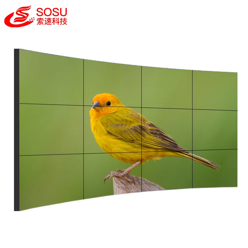Small Pixel Pitch Videowall Monitor High Definition Advertising Display Videowall