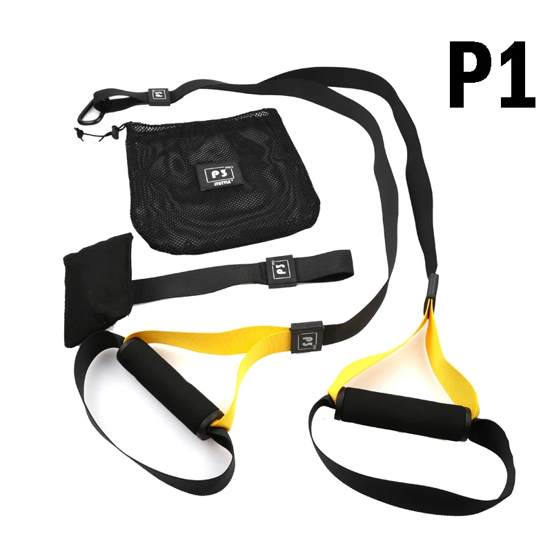 
Sport Gym workout Fitness Suspension trainer belt Hanging up pull rope Resistance Bands training 