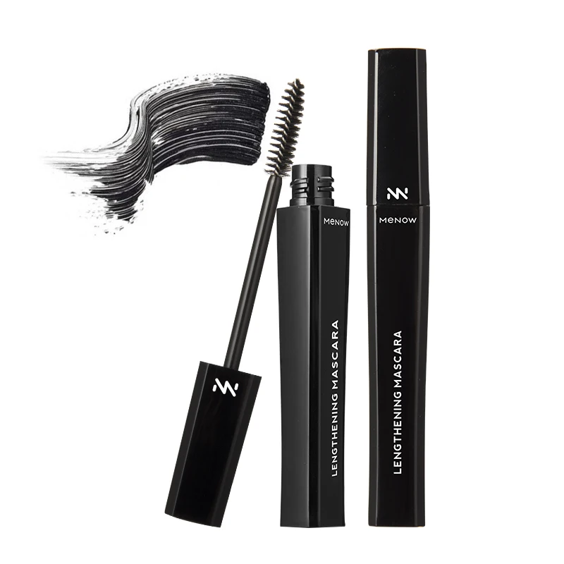 Menow Eye Cosmetics MA01 Makeup Extra Lashes Lengthening Mascara Cream 10g Common Makeup Clinical Approve Anti-smudge Mascara