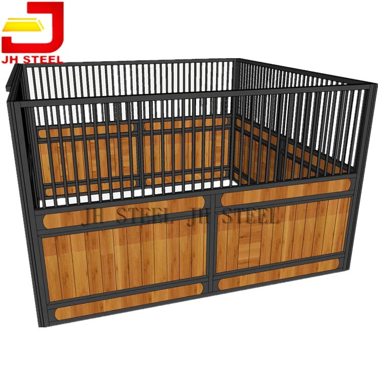 Luxurious Stables Royal Horse Stall Partitions with Feeders