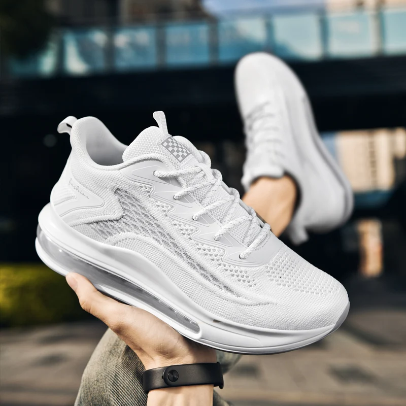 Breathable Guaranteed Quality Unique Light Outdoor Fashion Sneakers Weight Men Sport Air Cushion Running Casual Shoes