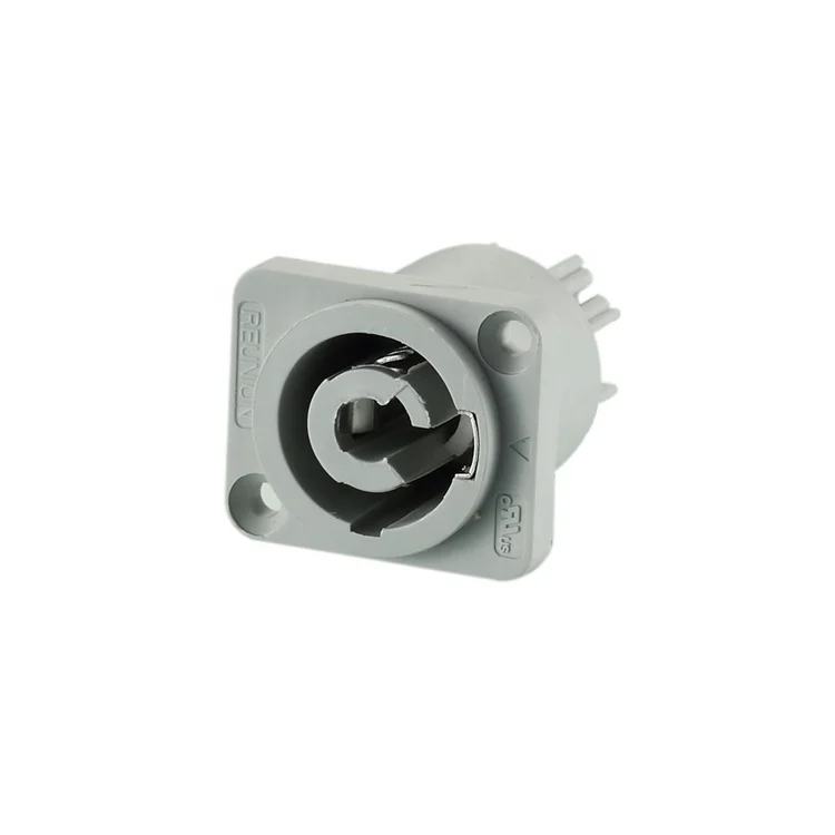 Connectors for audio, video, fiber optic and industry 3pins power connectors
