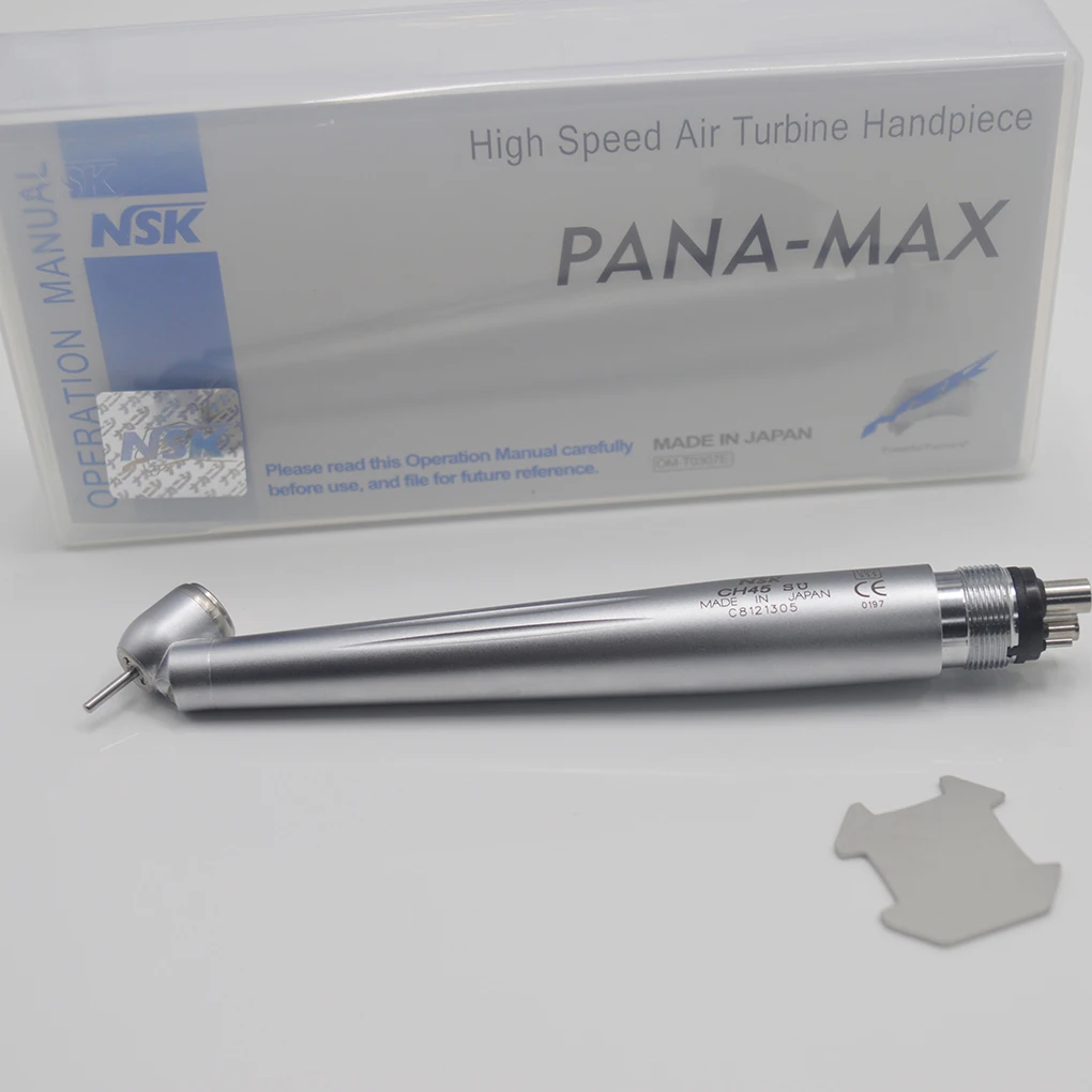 Dental lab equipment 45 degree High Speed Air Rotor with led light dental Handpiece Turbine