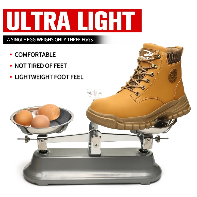 AMAWEI  679 men indestructible safety shoes steel toe work boots