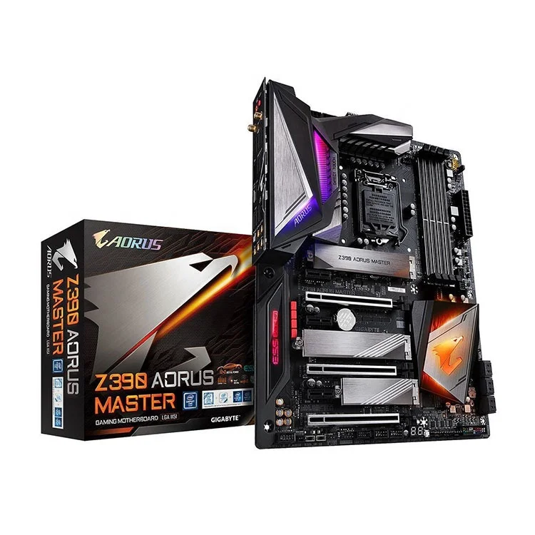 GIGABYTE Z390 AORUS MASTER 64GB DDR4 Intel i9 i7 i5 i3 ATX Gaming Motherboard